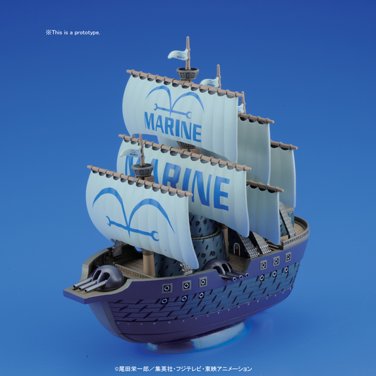 One Piece - Grand Ship Collection - Marine Ship (Plastic Model Kit)