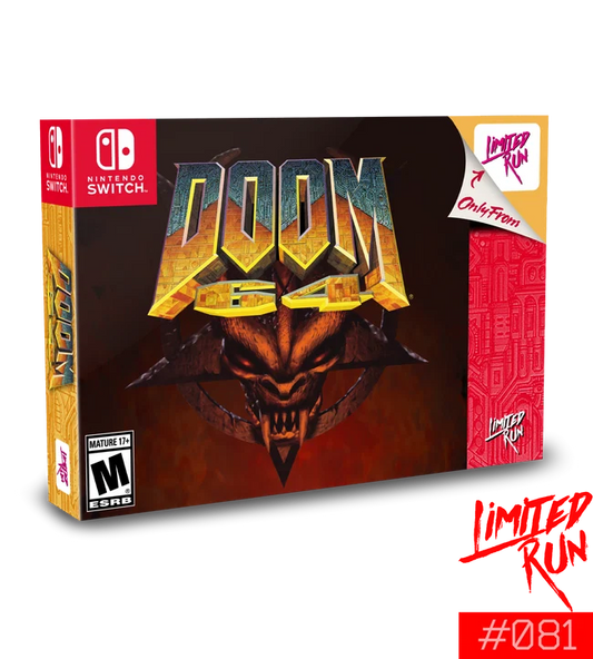 DOOM 64 Classic Edition (25th Anniversary Limited Run) [LRG #081] (Switch)