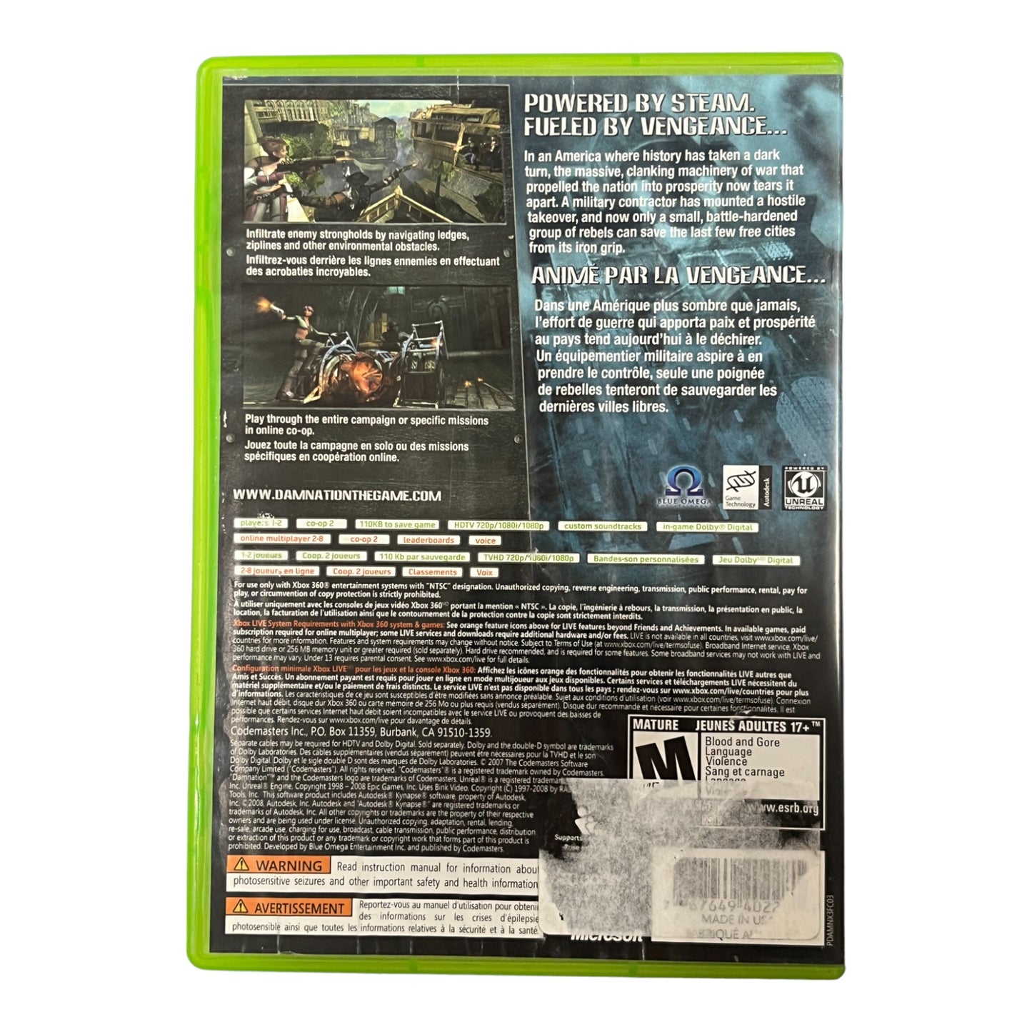 Damnation (Xbox 360)