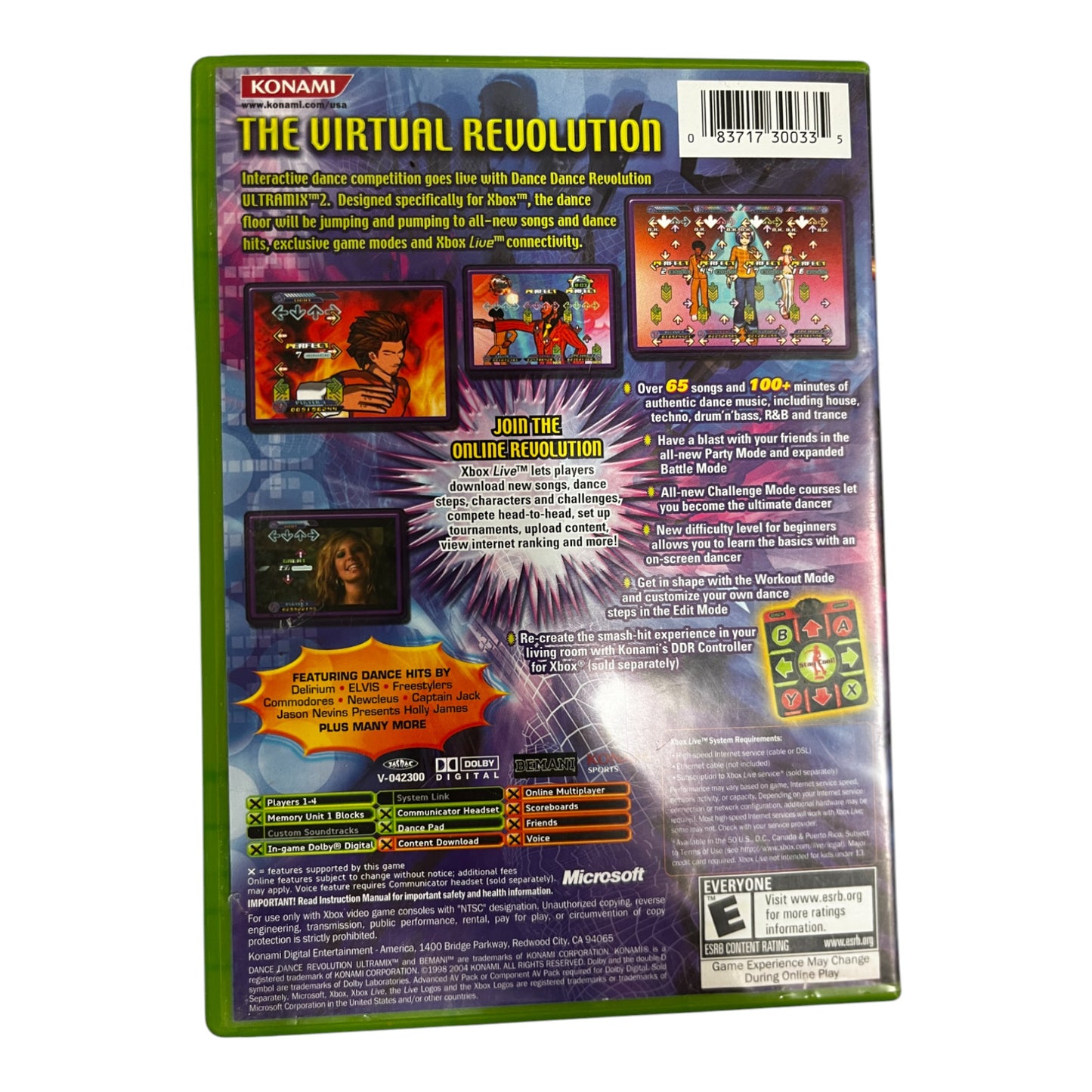 Dance Dance Revolution Ultramix 2 (Xbox)