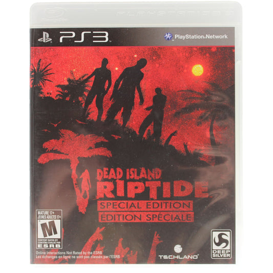 Dead Island Riptide Special Edition for PS3 on a white background