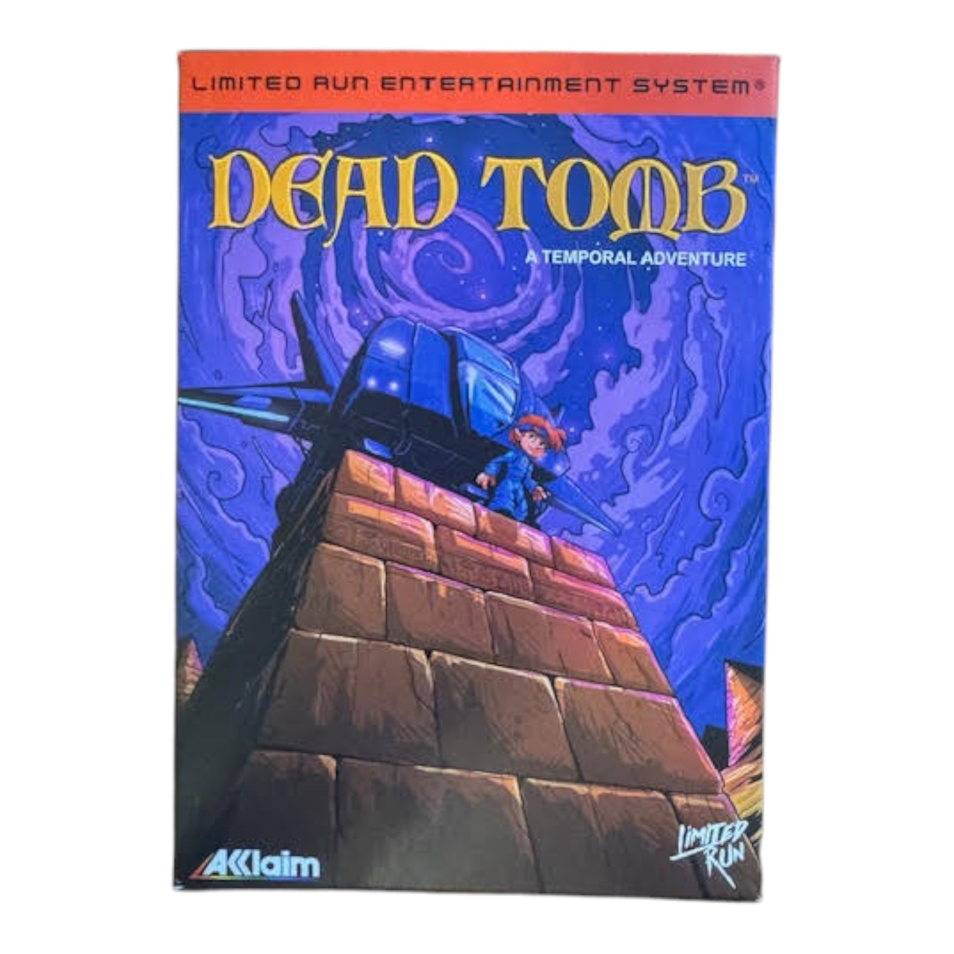 Game box for 'Dead Tomb' by Limited Run Games on a white background