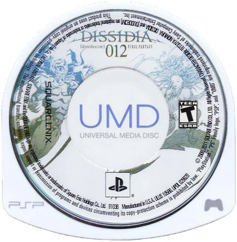 Dissidia 012 [Duodecim] Final Fantasy
