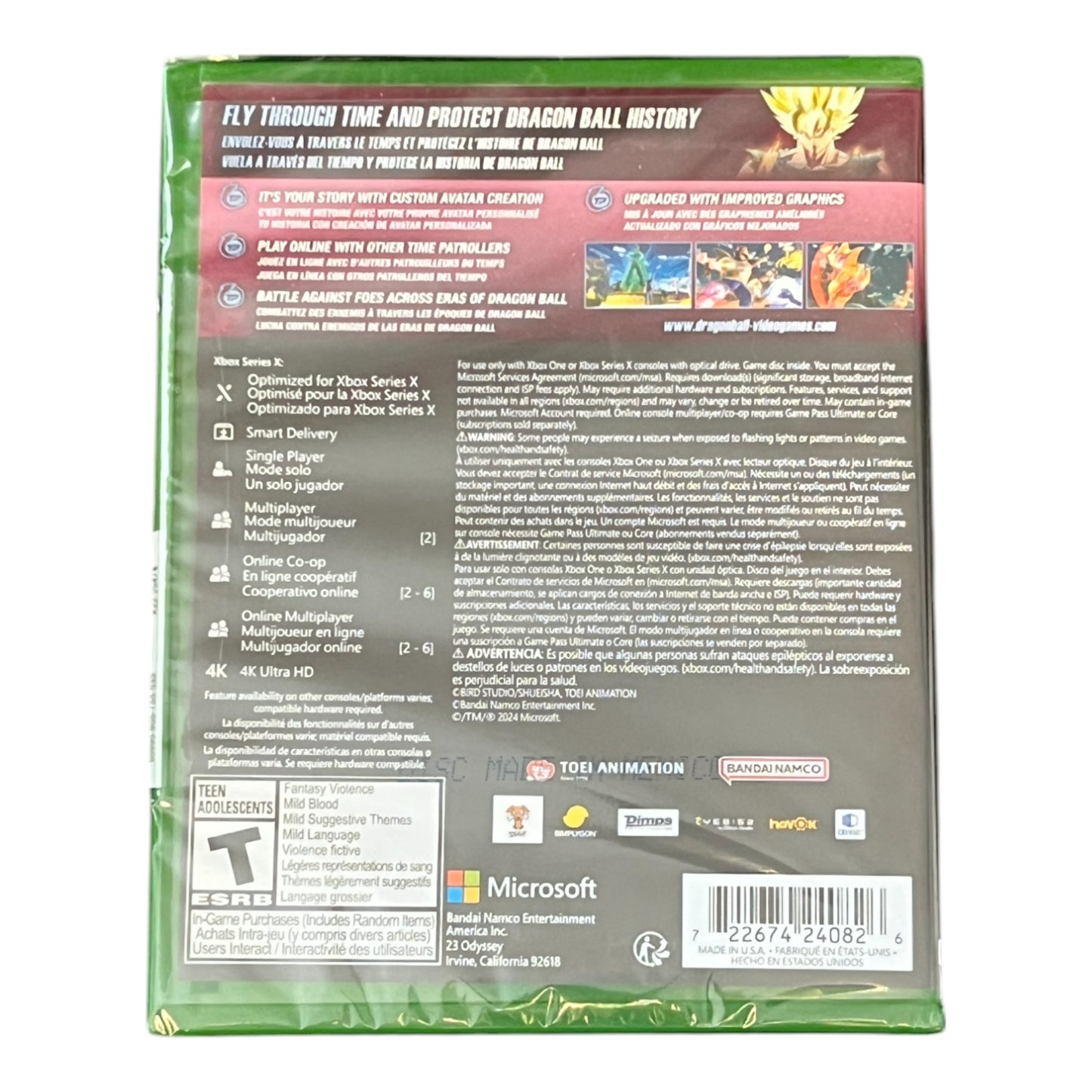 Dragon Ball Xenoverse 2 (Xbox One/Series X) - Sealed