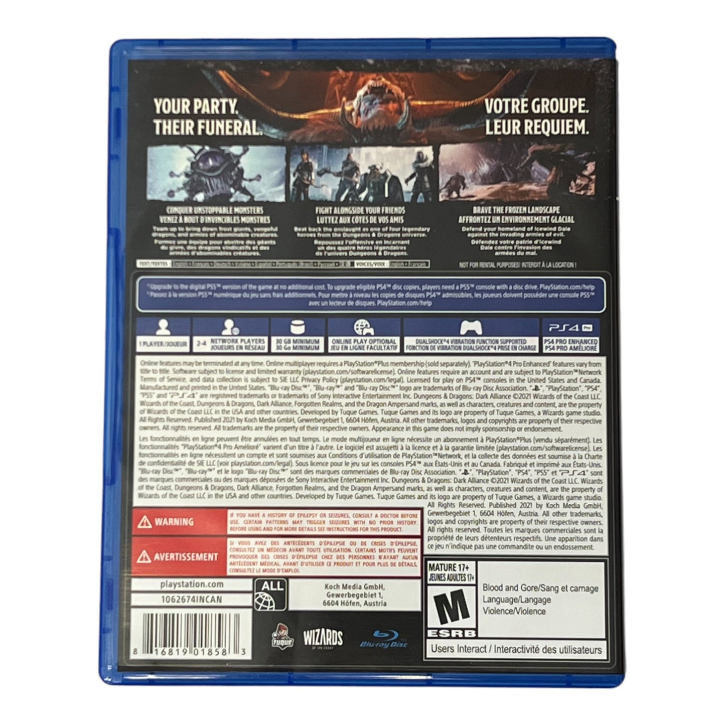 Dungeons & Dragons: Dark Alliance (PS4)