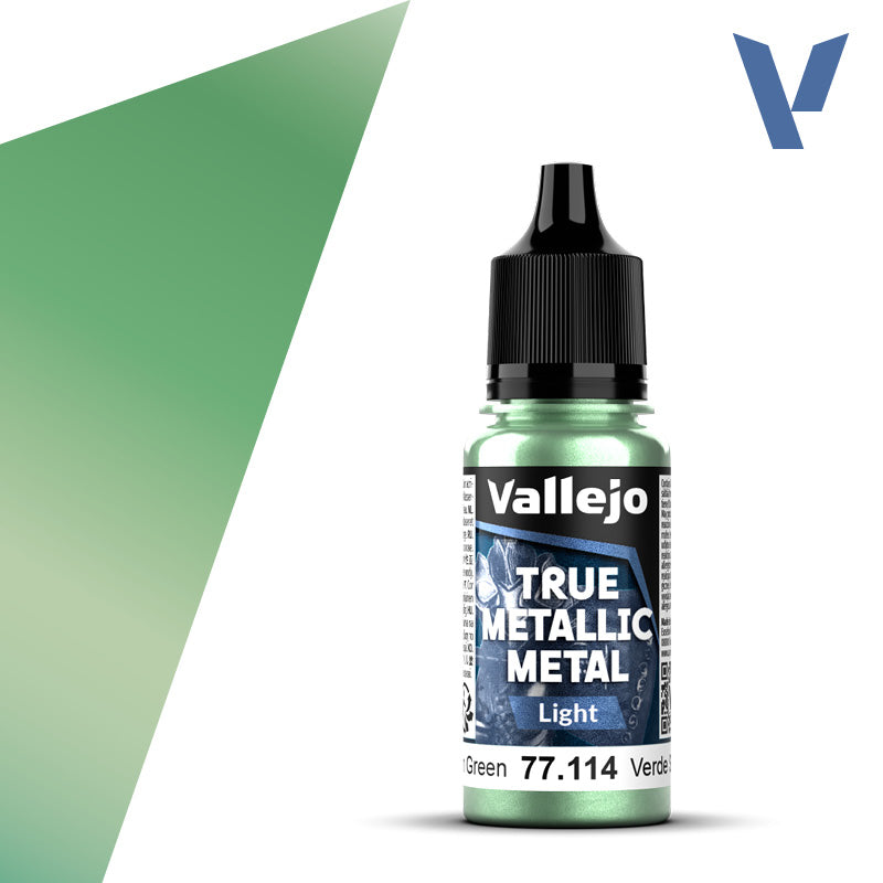 Vallejo - True Metallic Metal: Single Bottles – Dusken Green System 18ml