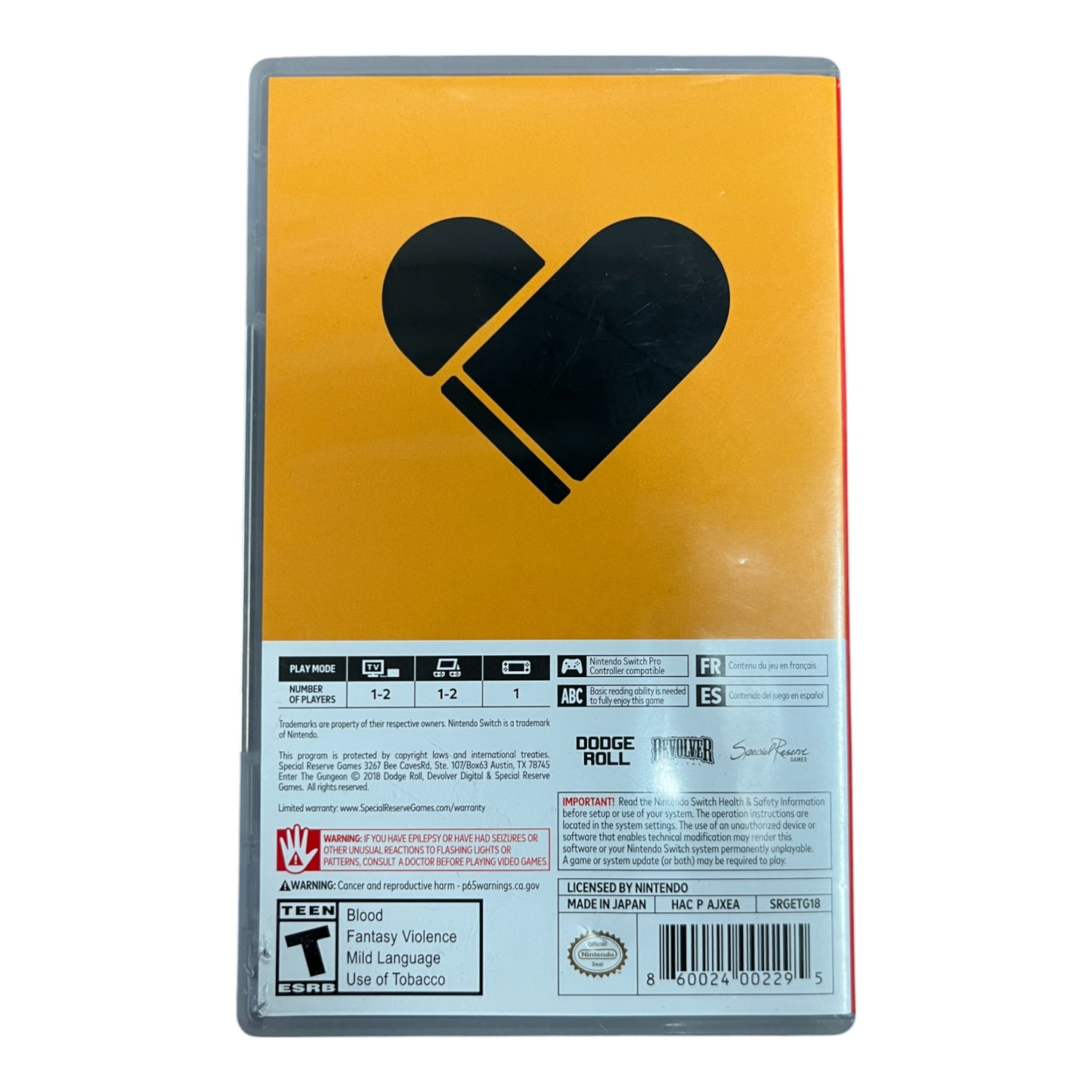 Enter the Gungeon (Switch)