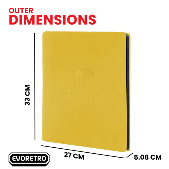 EVORETRO 9-Pocket Zip-Up Trading Card Binder (Various Colours)