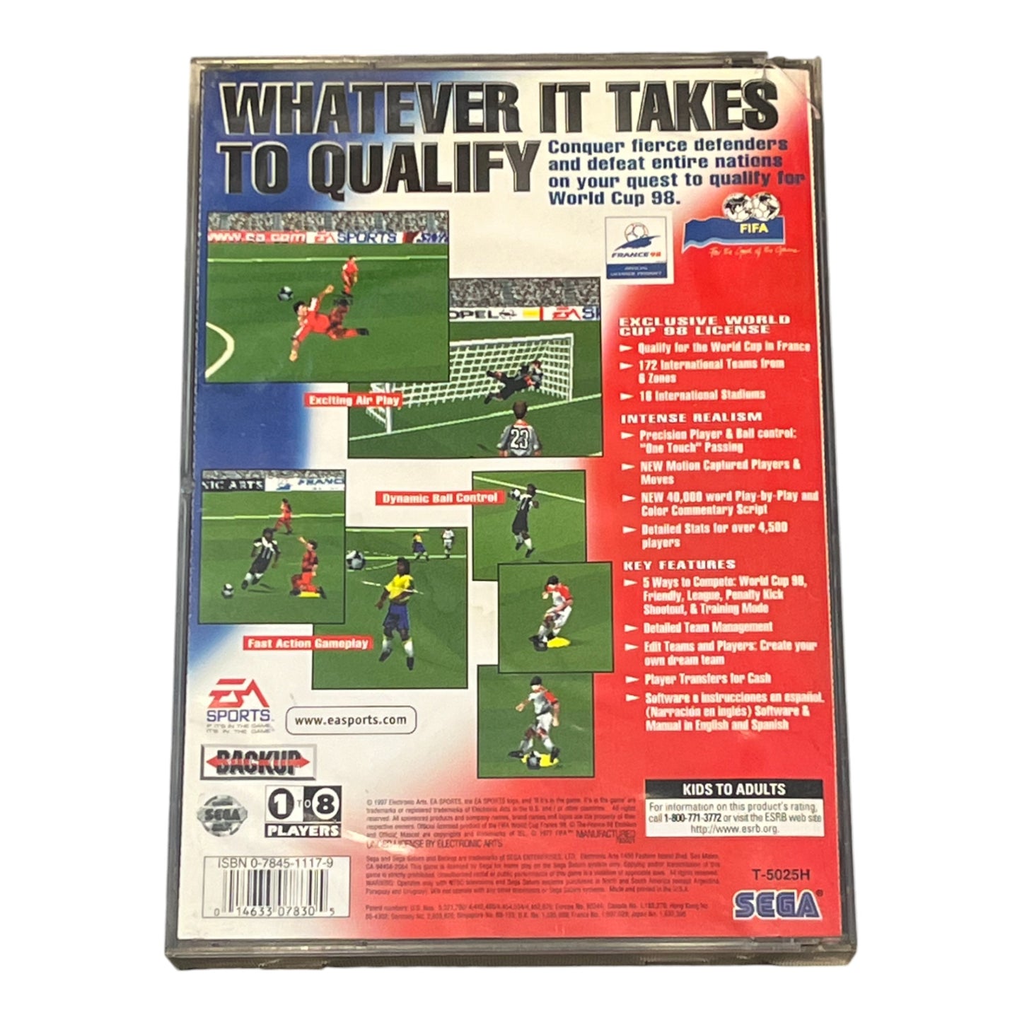 FIFA Road to World Cup 98 (Sega Saturn)