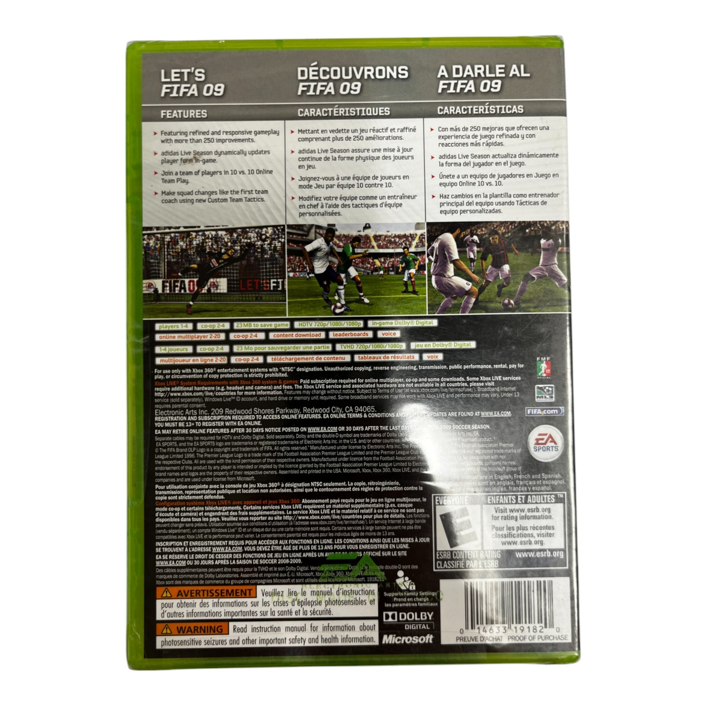 FIFA Soccer 09 (Xbox 360)