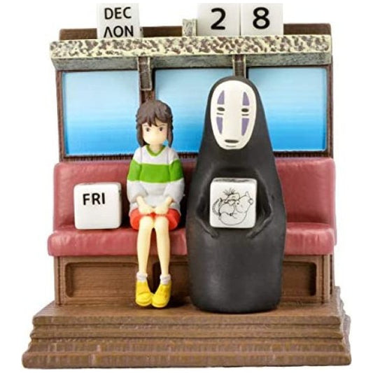 Spirited Away – Riding the Railway Perpetual Calendar Figurine