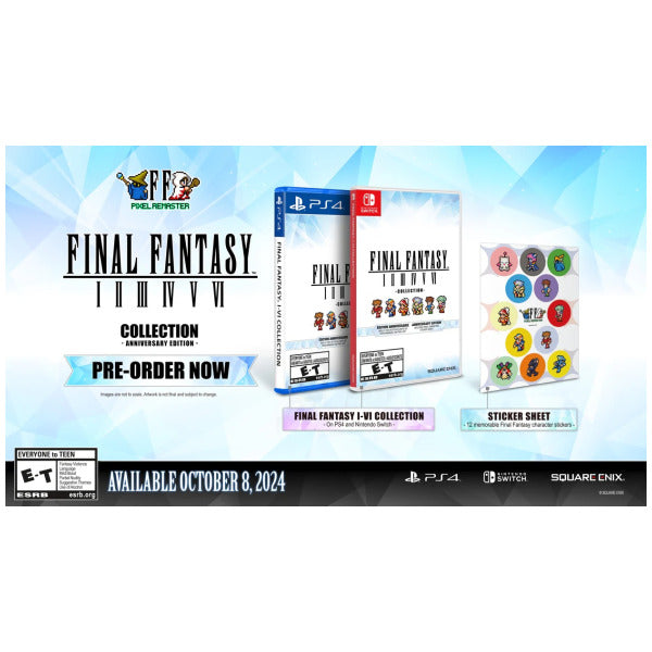 Final Fantasy I-VI Collection Anniversary Edition (Switch)