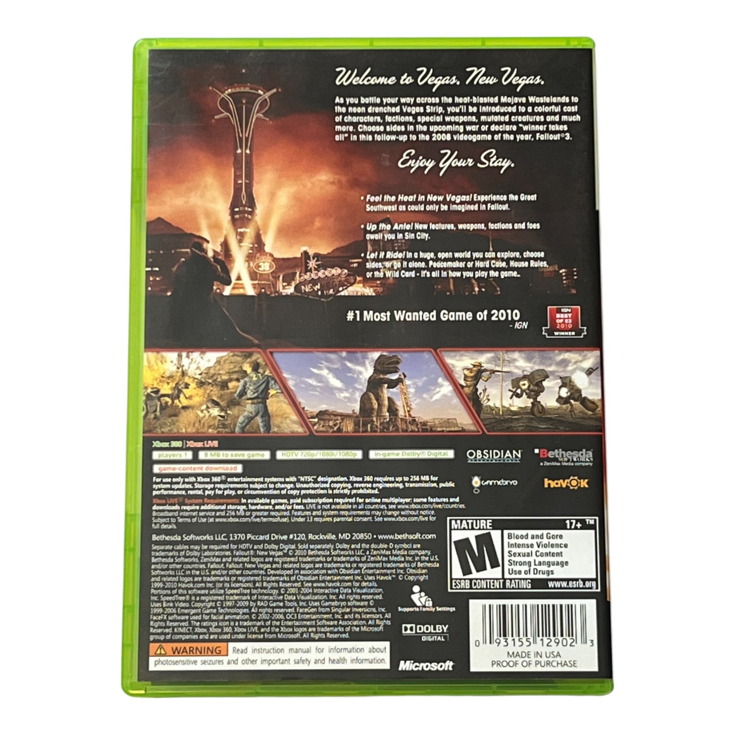 Fallout: New Vegas (Xbox 360)