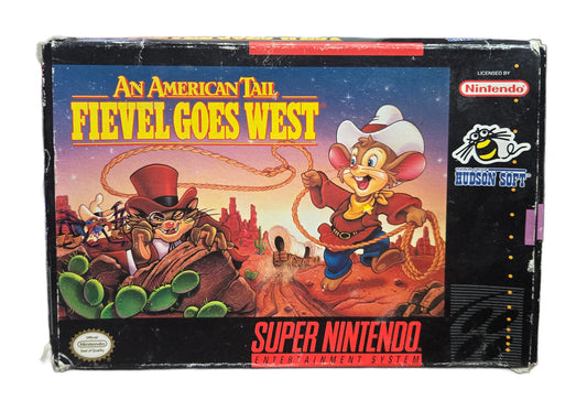 An American Tail Fievel Goes West (SNES)