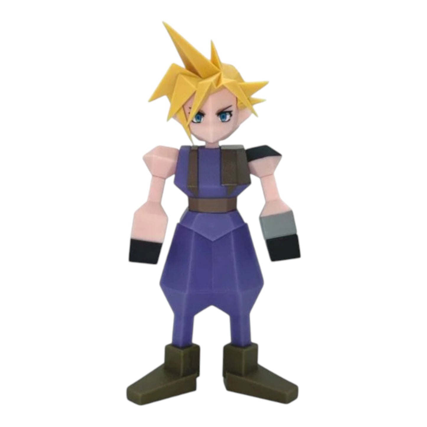 Final Fantasy VII Polygon Cloud Strife Soft Vinyl Figure
