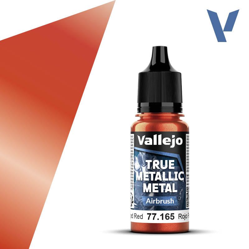 Vallejo - True Metallic Metal: Single Bottles –  Forged Red System 18ml