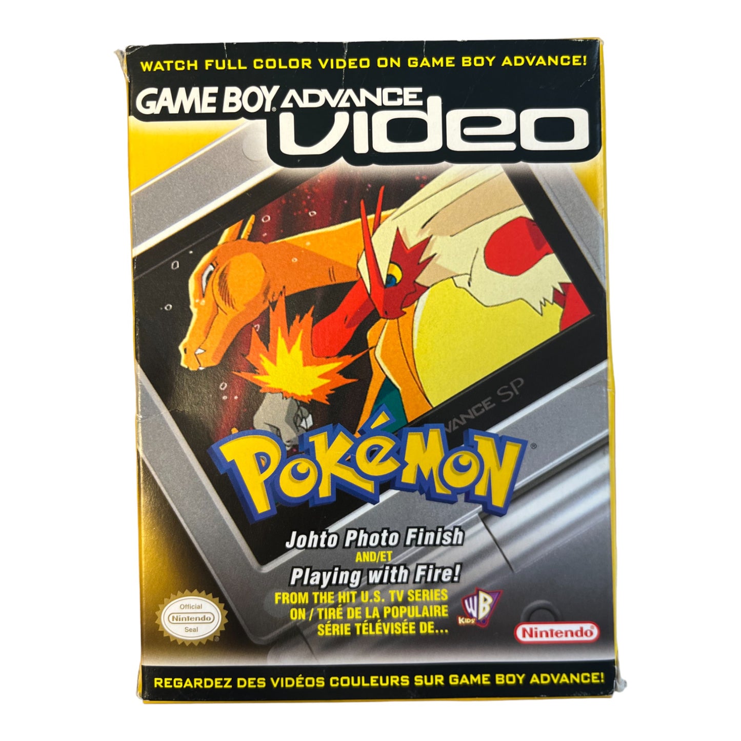 GBA Video Pokemon Johto Photo Finish and Playing with Fire (GBA)