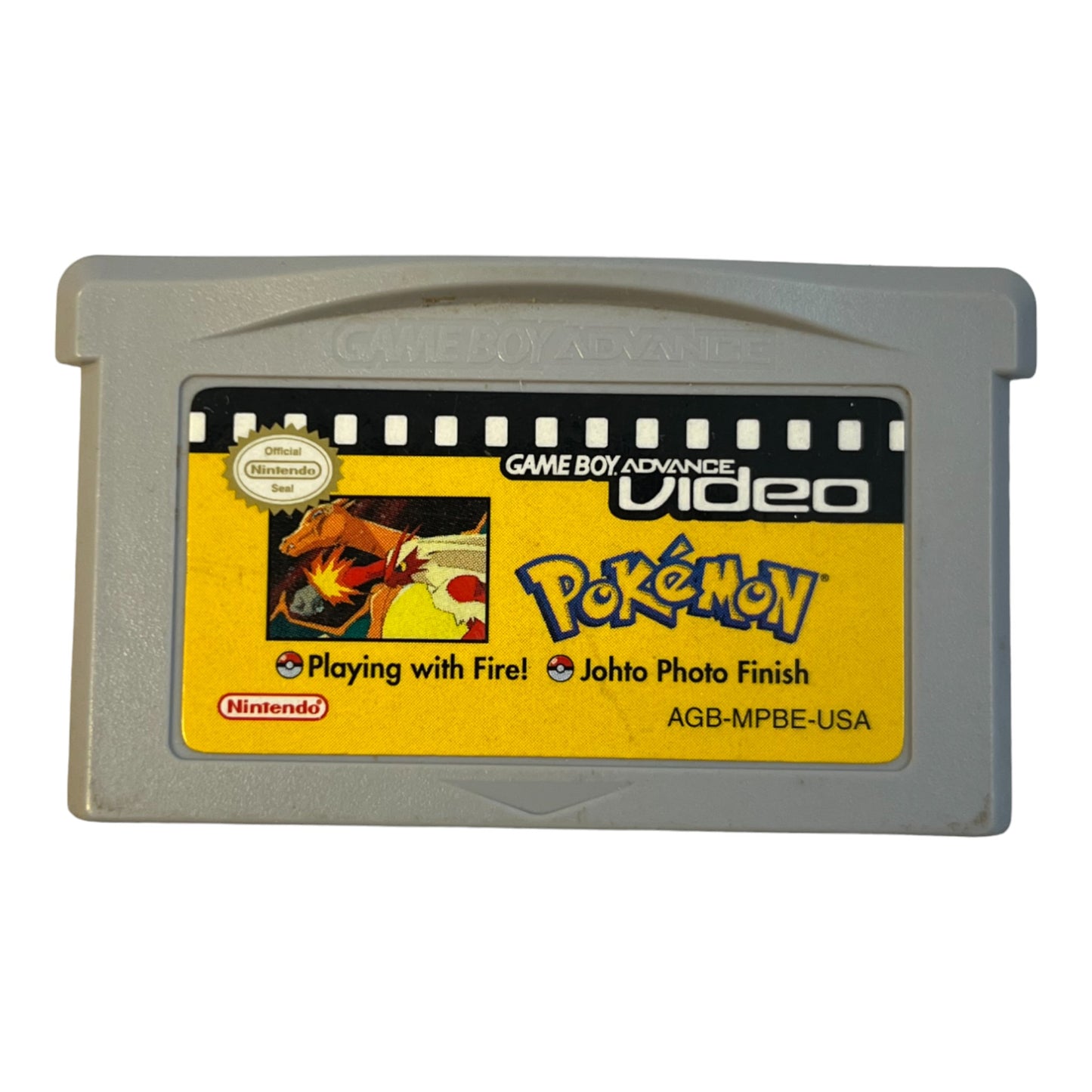 GBA Video Pokemon Johto Photo Finish and Playing with Fire (GBA)