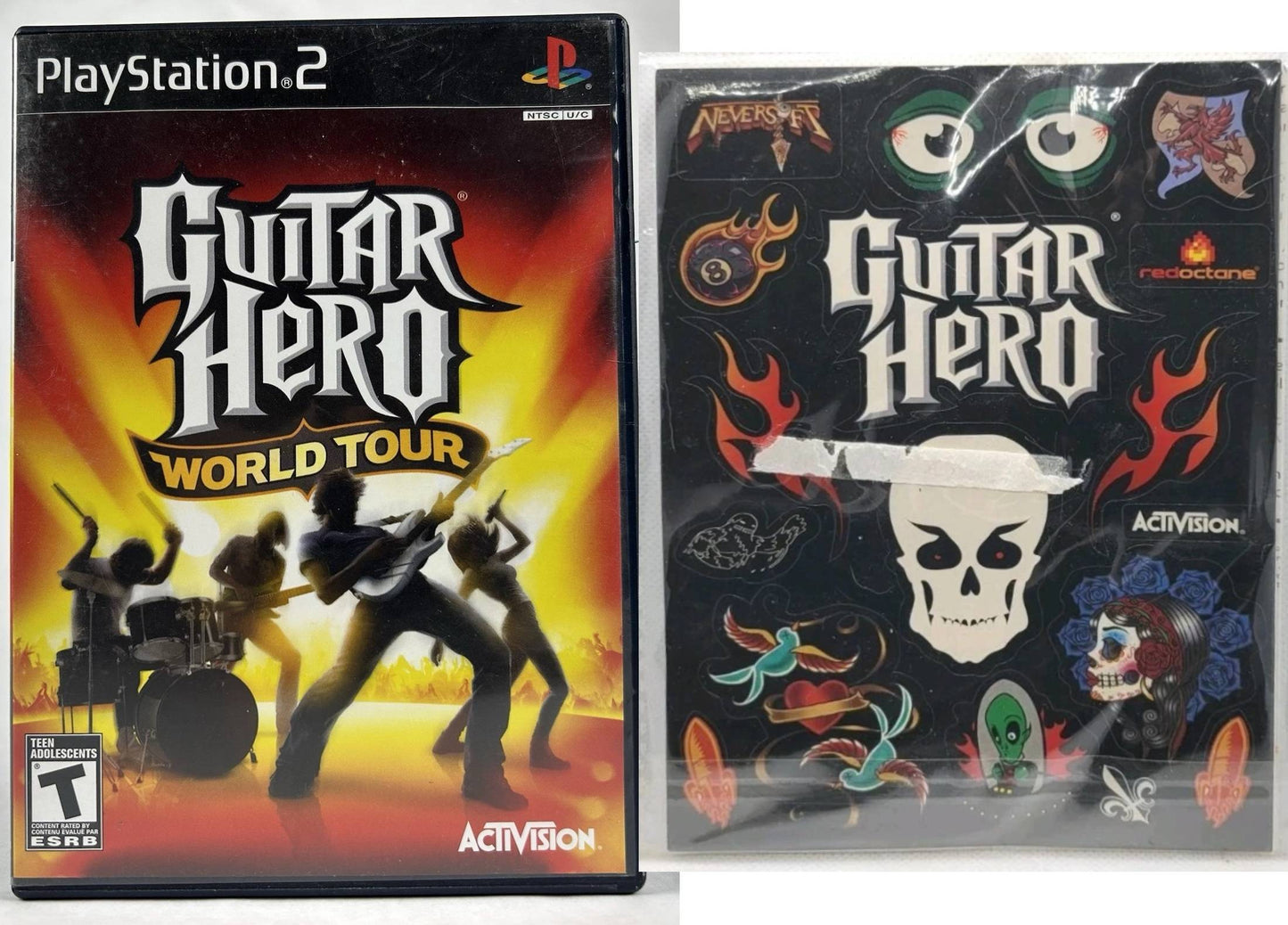 Guitar Hero: World Tour (PS2)