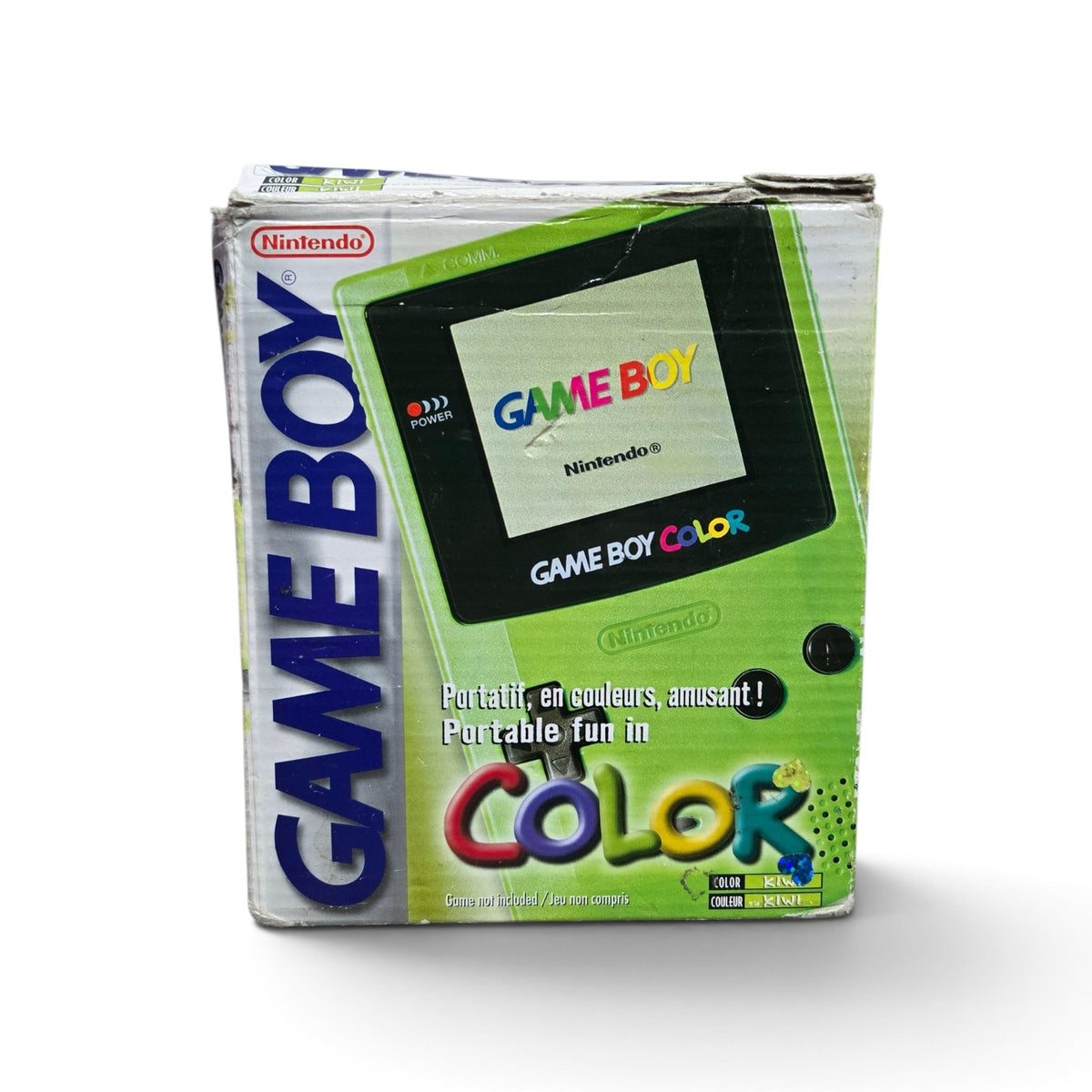 Game Boy Color Handheld Console - Kiwi Green (in Box)