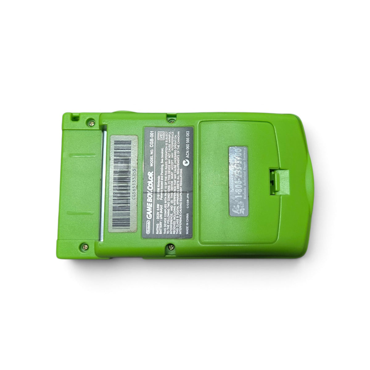 Game Boy Color Handheld Console - Kiwi Green (in Box)