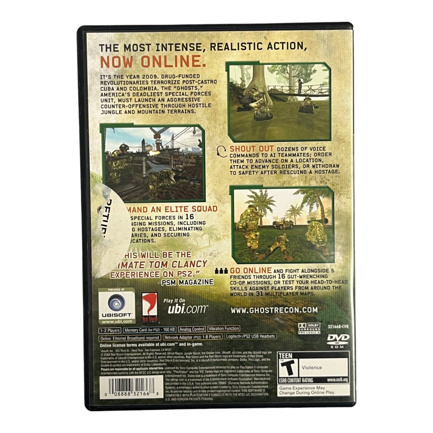 Ghost Recon Jungle Storm (PS2)