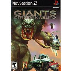 PlayStation 2 game cover for 'Giants Citizen Kabuto'