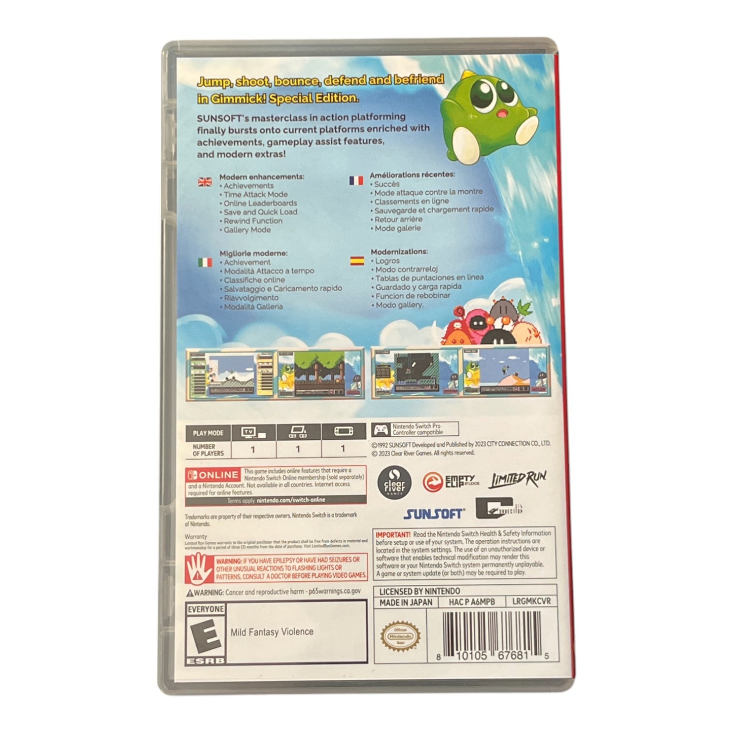 Gimmick: Special Edition (Switch)