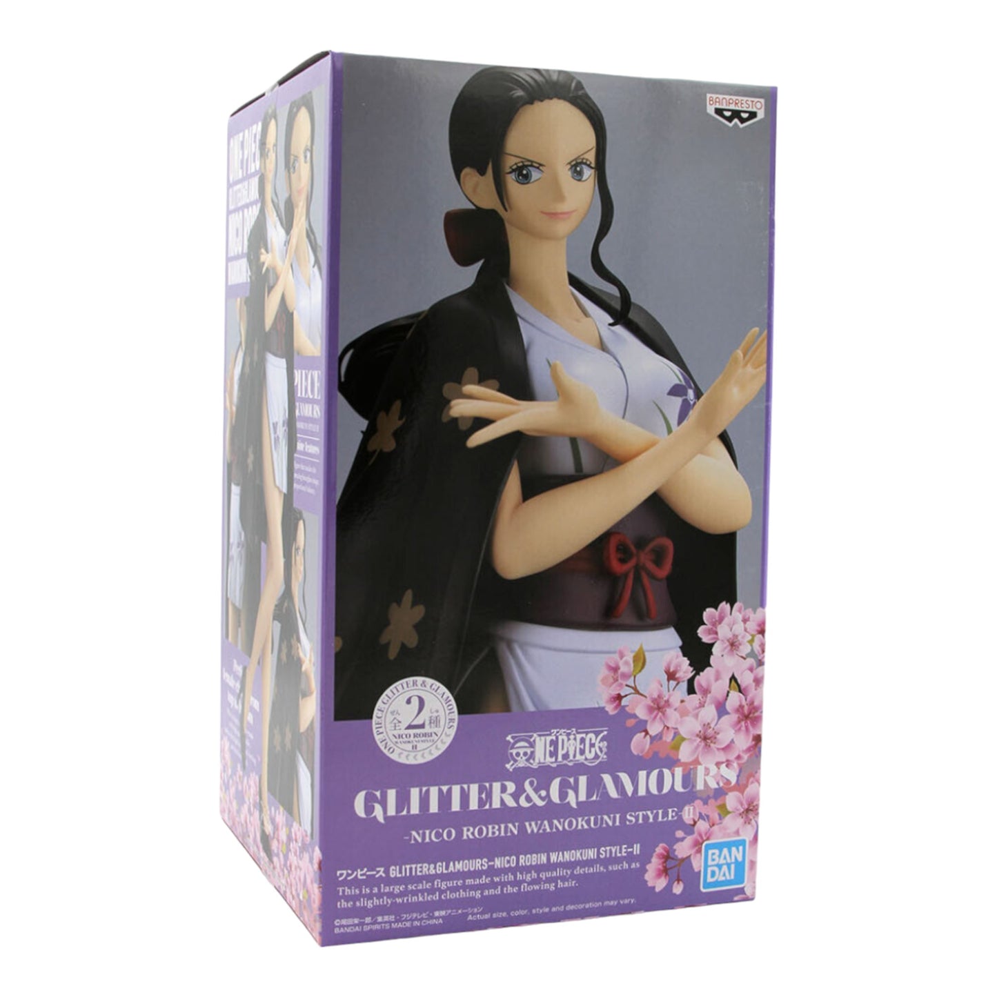 Glitter & Glamours - Nico Robin Wanokuni Style - II (Action Figure A) - New & Sealed in Box