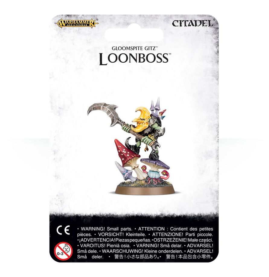 Warhammer Age of Sigmar - Gloomspite Gitz: Loonboss (GW Online Model)
