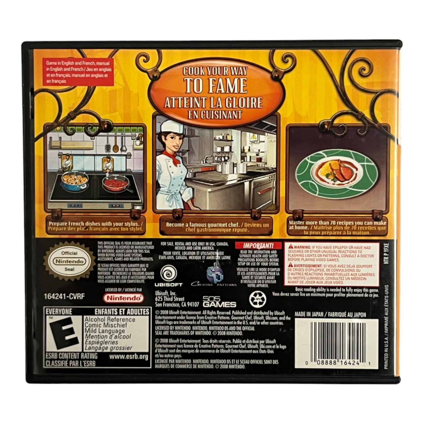 Gourmet Chef (Nintendo DS)