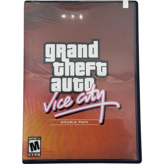 Grand Theft Auto Vice City + Grand Theft Auto 3 Double Pack (PS2)