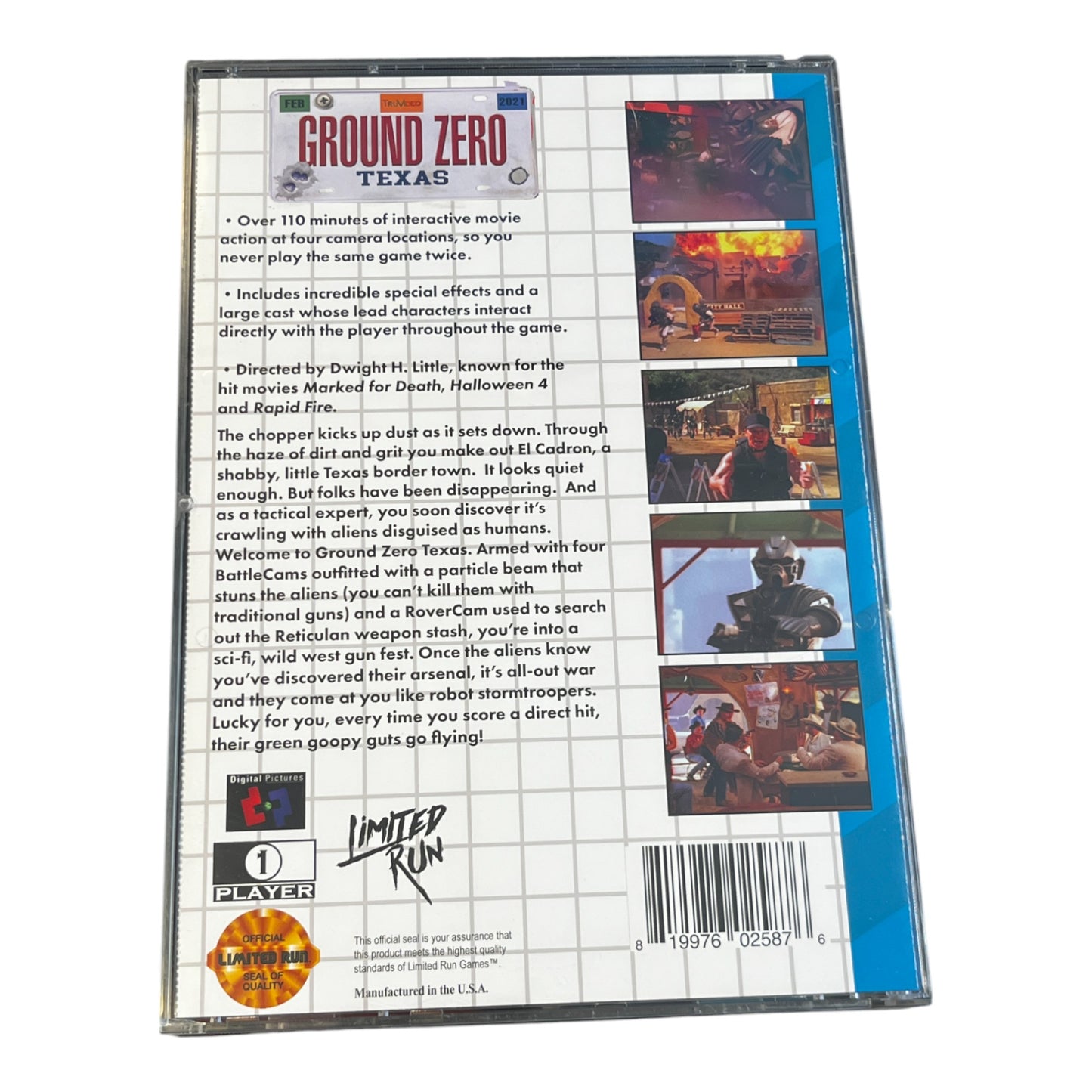 Ground Zero Texas [Limited Run] (SegaCD)