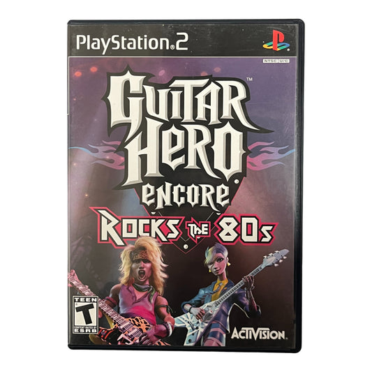 Guitar Hero: Encore Rocks The 80's (PS2)