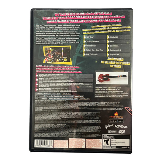 Guitar Hero: Encore Rocks The 80's (PS2)