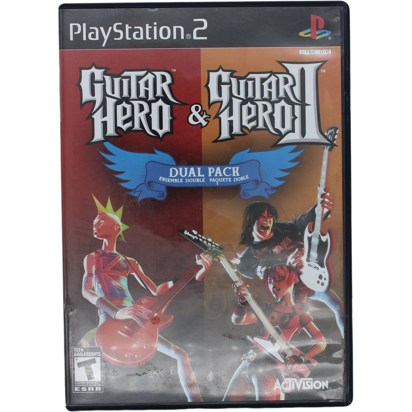 Guitar Hero & Guitar Hero II [Dual Pack] (PS2)