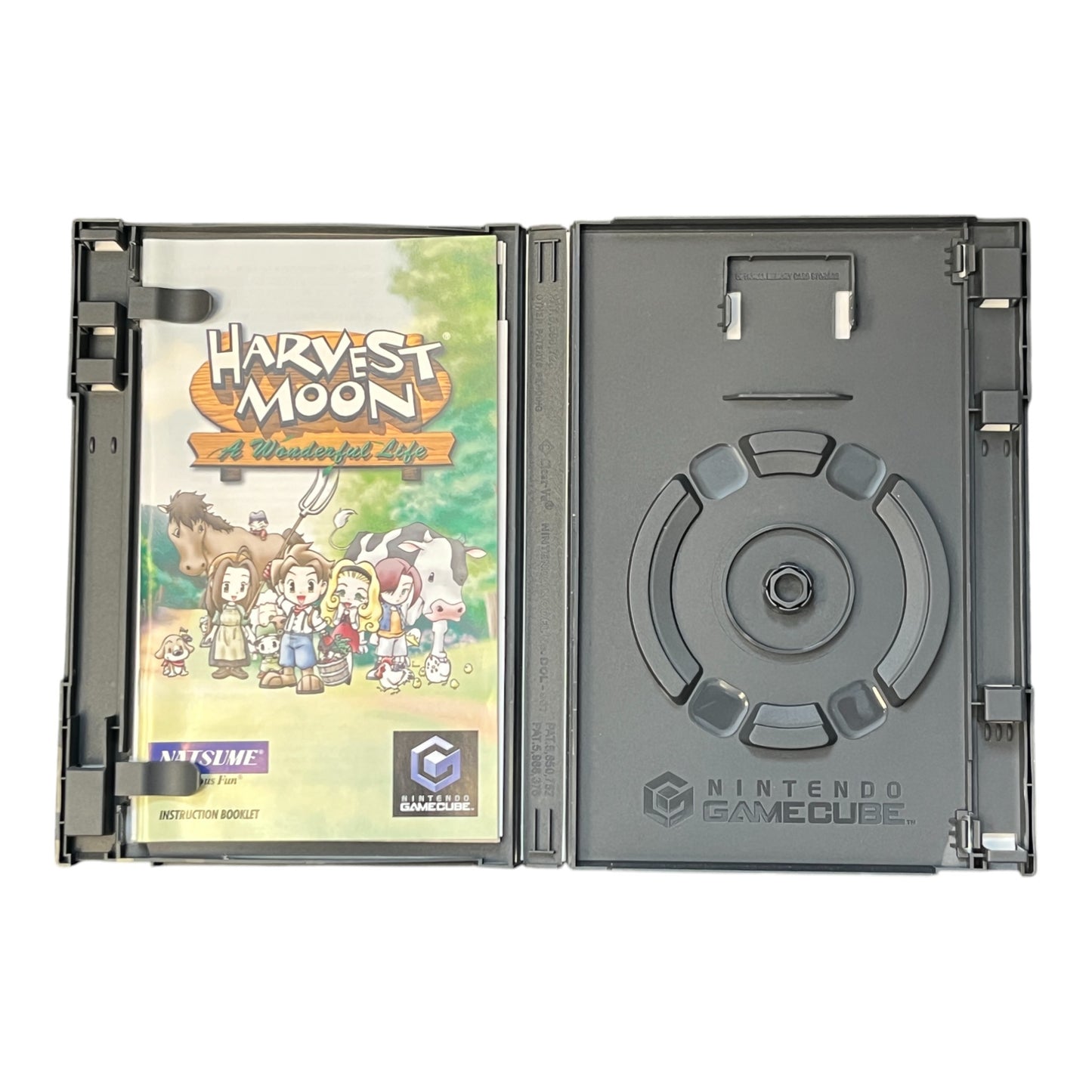 Harvest Moon A Wonderful Life (GC) - Case & Manual