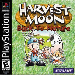 Harvest Moon: Back to Nature game cover for PlayStation