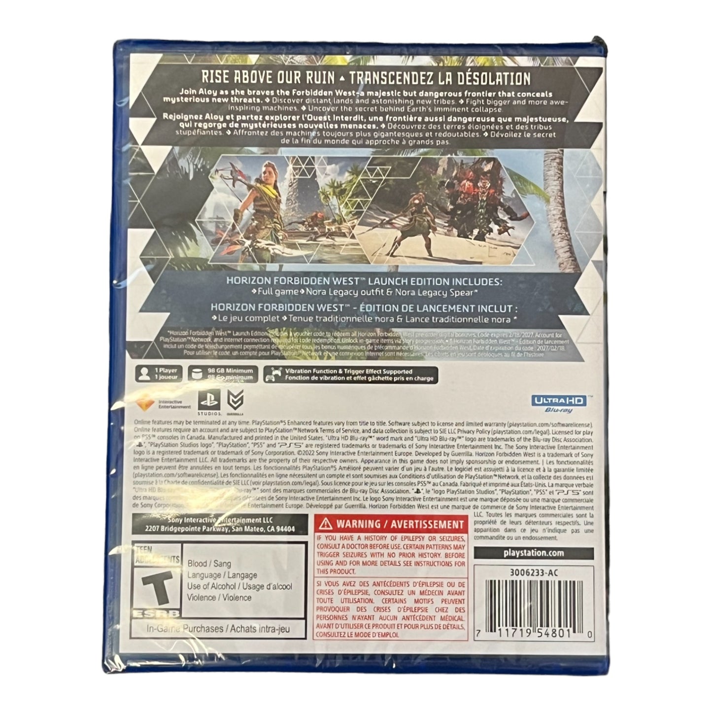 Horizon Forbidden West (PS5) - Sealed