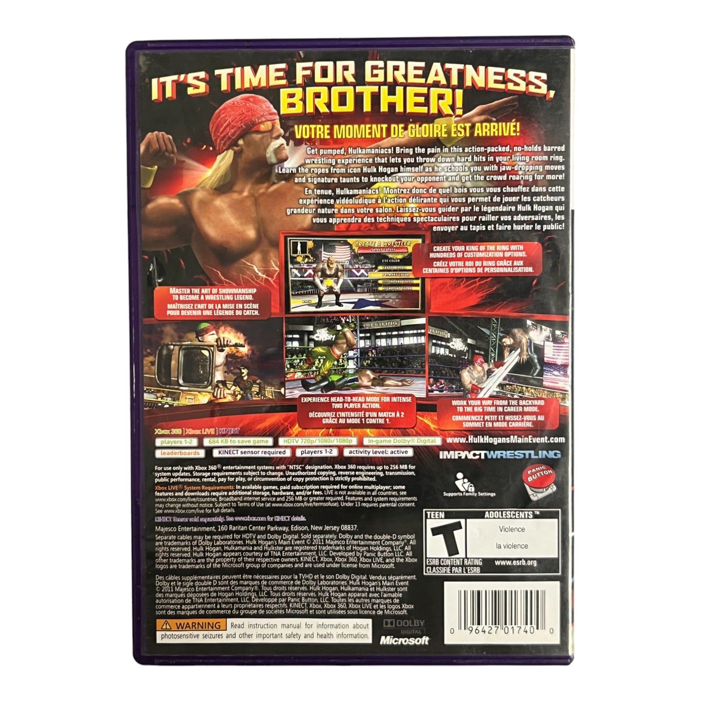 Hulk Hogan's Main Event (Xbox 360)