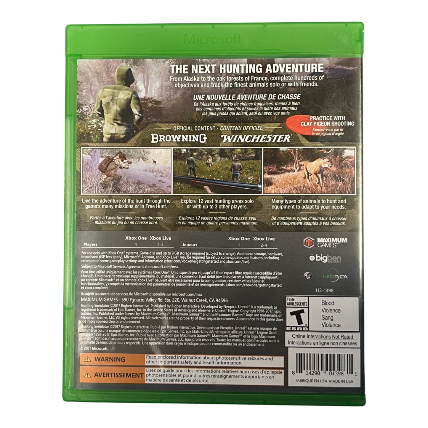 Hunting Simulator (Xbox One)