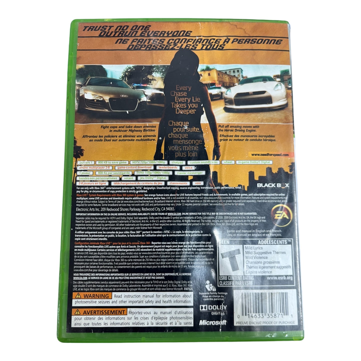 Need For Speed: Undercover (Xbox 360)