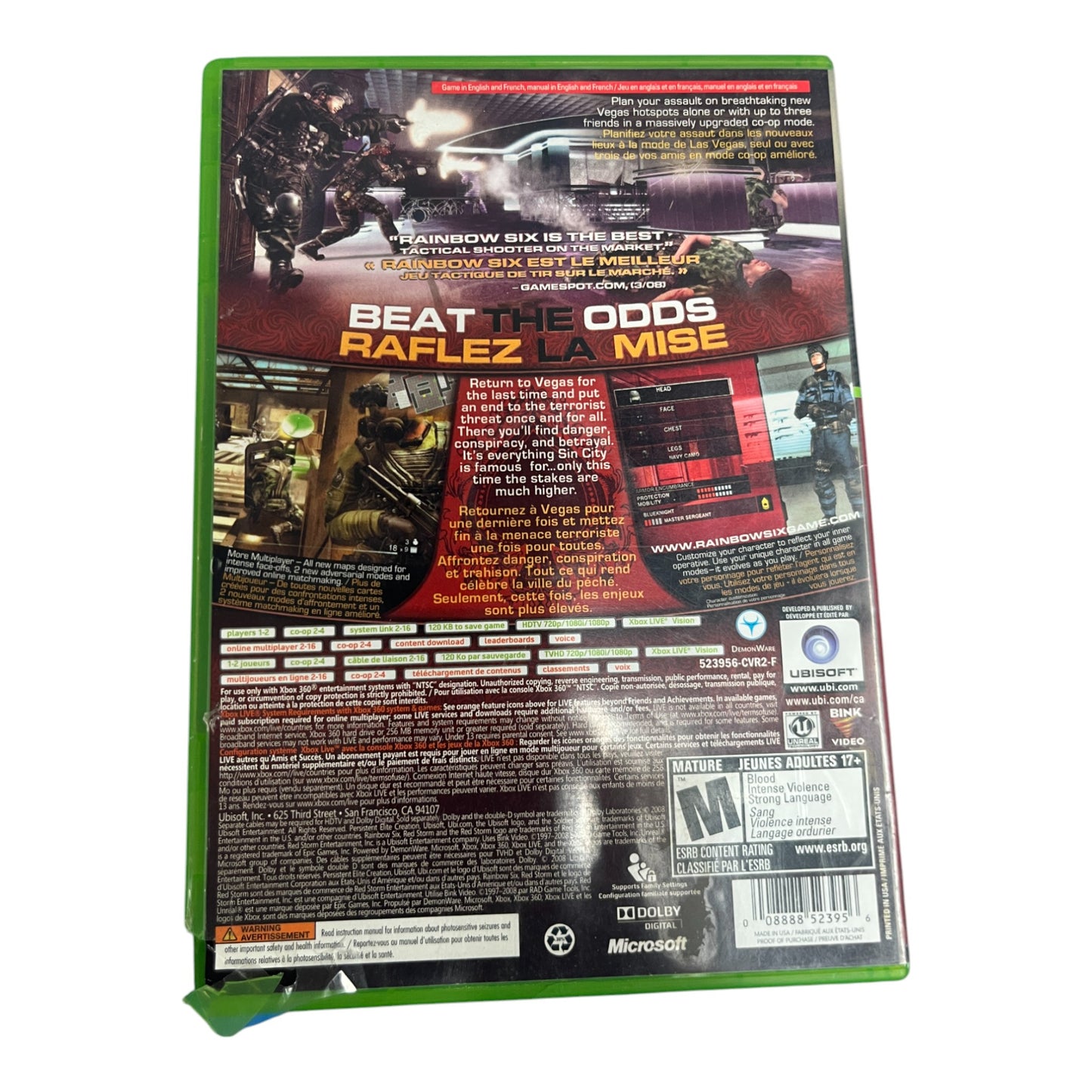 Rainbow Six: Vegas 2 (Xbox 360)