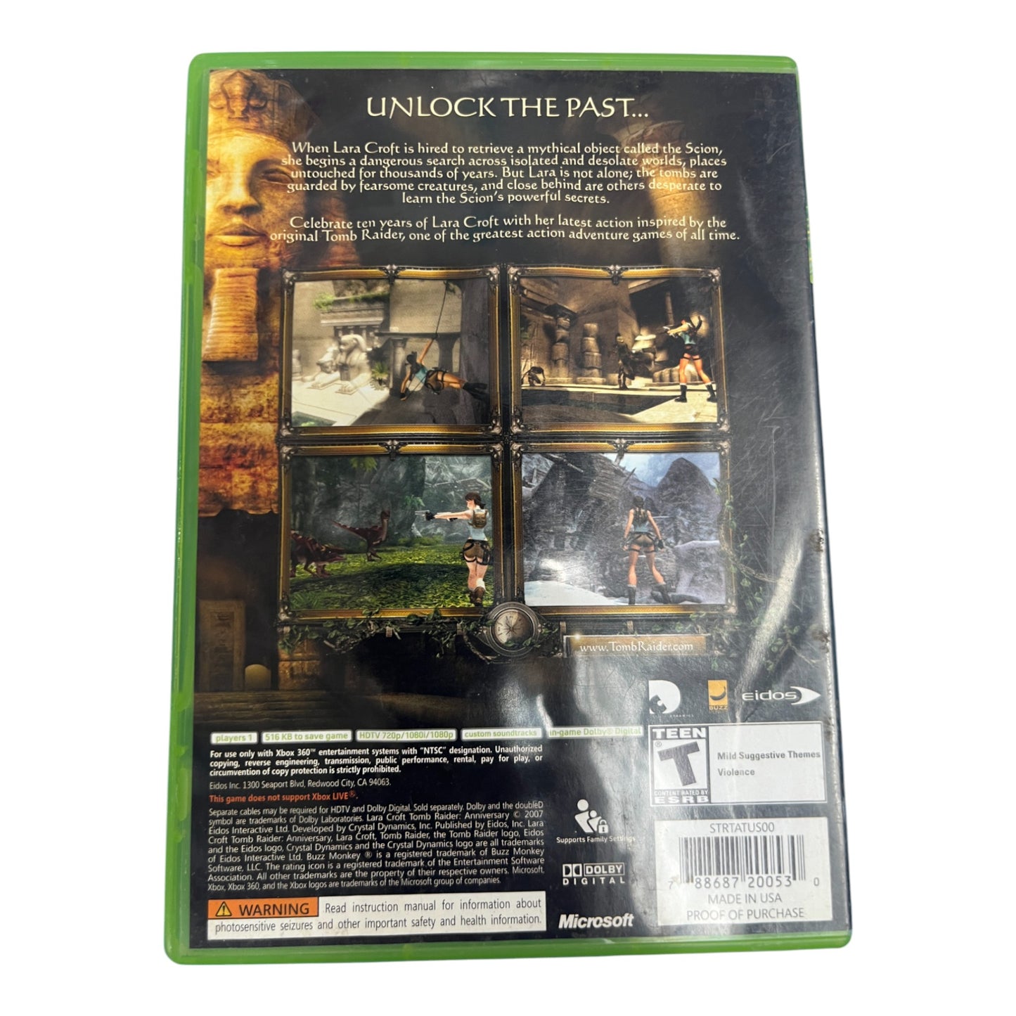 Tomb Raider: Anniversary Edition (Xbox 360)