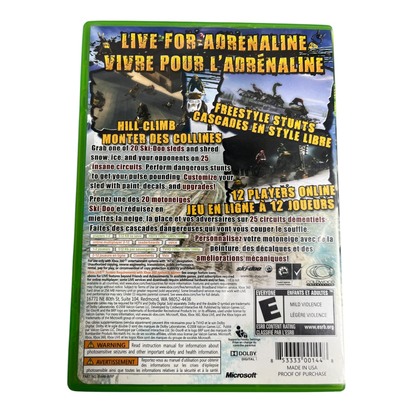 Ski-Doo: Snowmobile Challenge (Xbox 360)