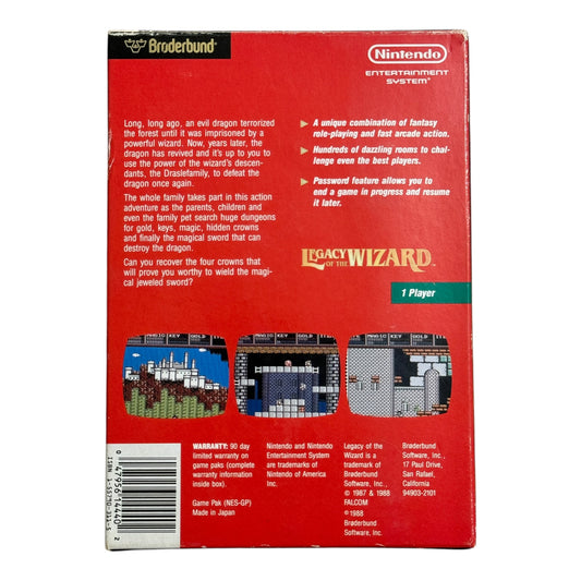 Legacy Of The Wizard (NES)