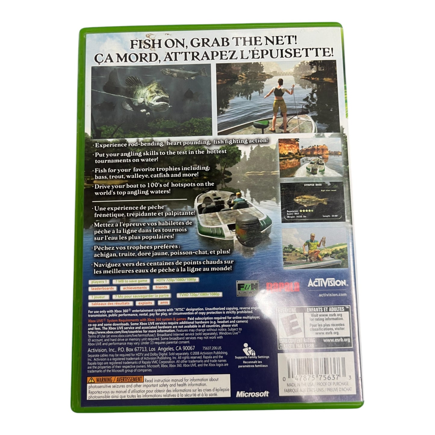 Rapala Fishing Frenzy 2009 (Xbox 360)