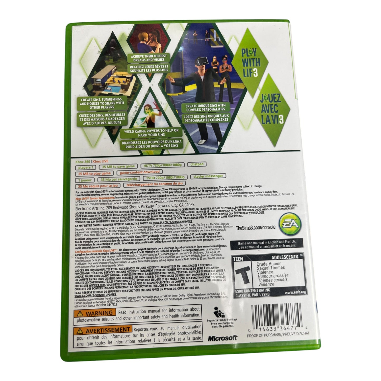 The Sims 3 (Xbox 360)