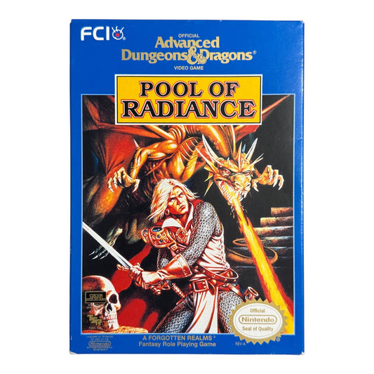 Advanced Dungeons & Dragons Pool of Radiance (NES)