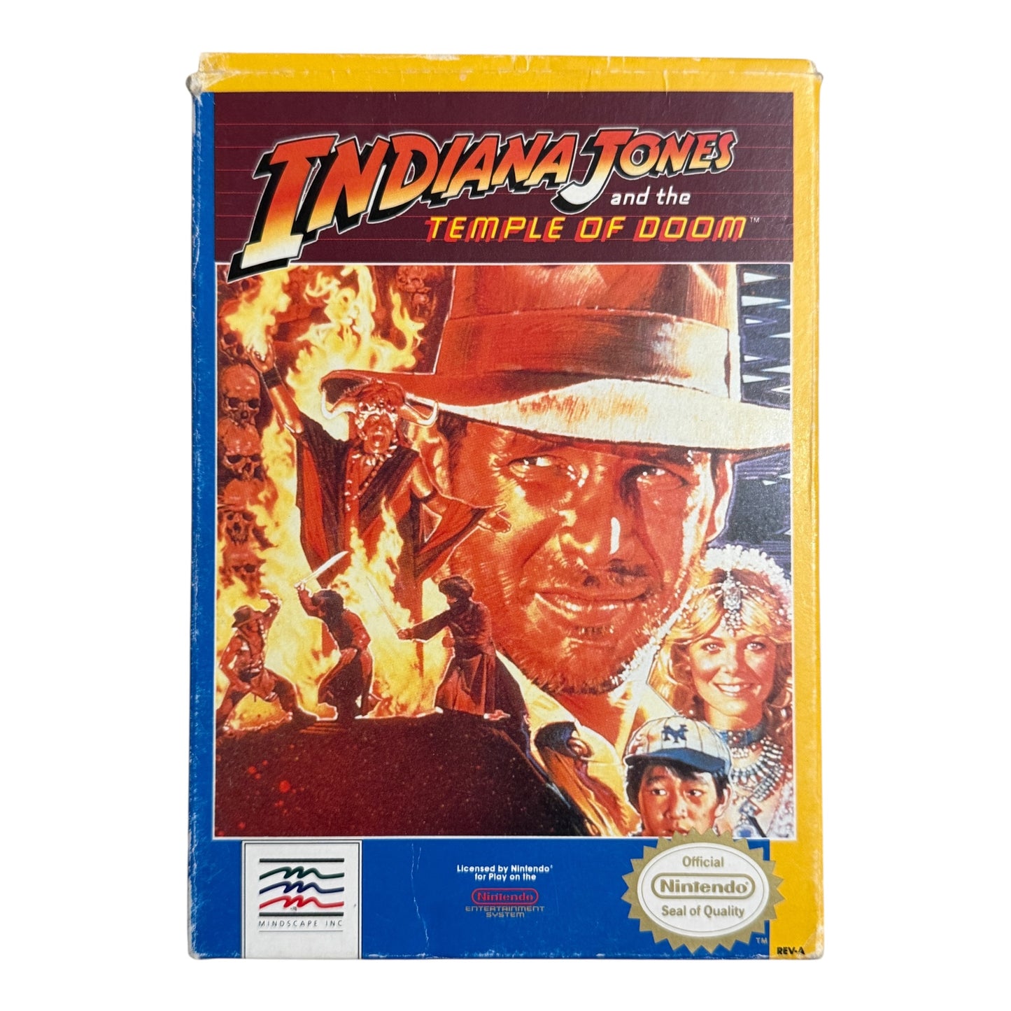 Indiana Jones And The Temple of Doom (NES)